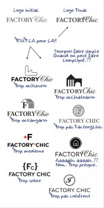 Logo FactoryChic, déco chic et charme