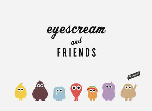 Logo sympa du concept store eyescream