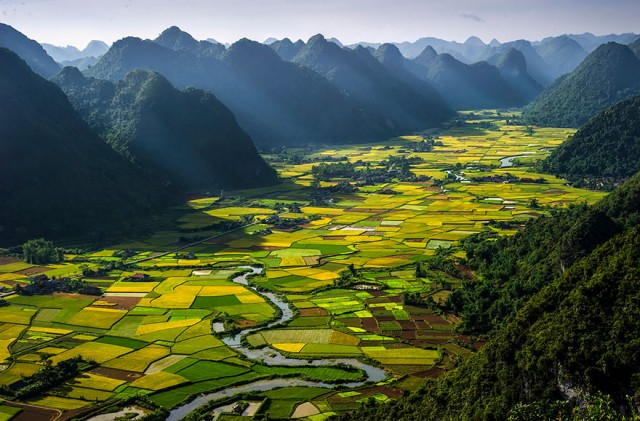 Vietnam vue du ciel
